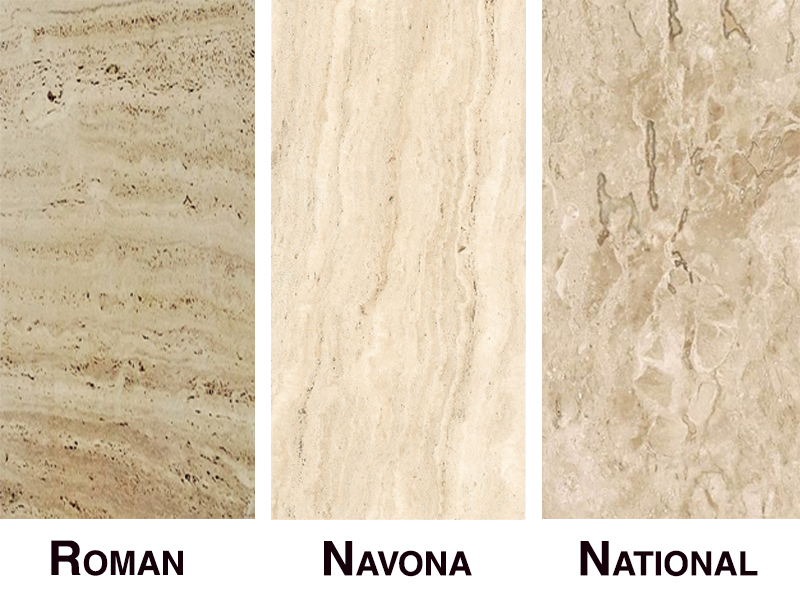 Types of Travertine - PR Marble and Granite